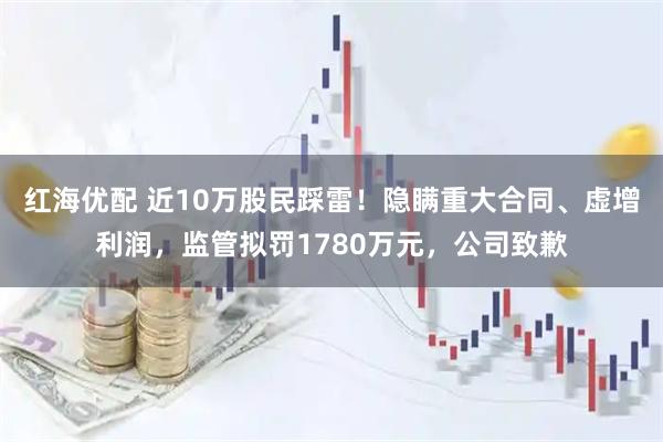红海优配 近10万股民踩雷！隐瞒重大合同、虚增利润，监管拟罚1780万元，公司致歉