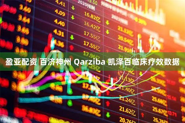 盈亚配资 百济神州 Qarziba 凯泽百临床疗效数据