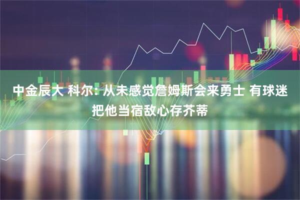 中金辰大 科尔: 从未感觉詹姆斯会来勇士 有球迷把他当宿敌心存芥蒂