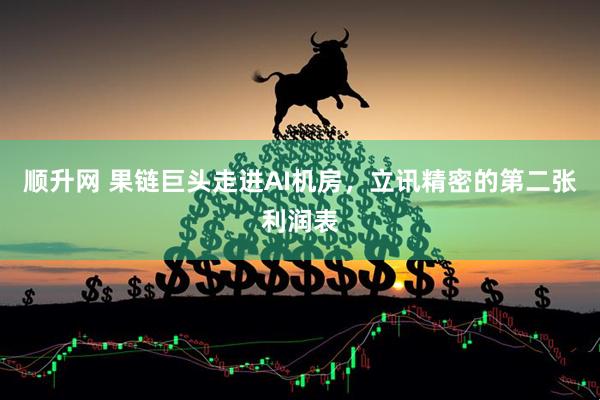 顺升网 果链巨头走进AI机房，立讯精密的第二张利润表